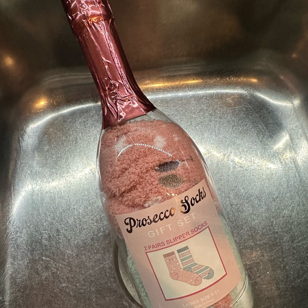 Gift Set - Pink Slipper Socks